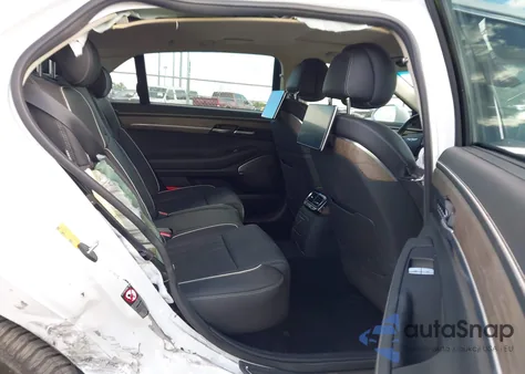 2020 Genesis G90 5.0 Ultimate Rwd z USA, uszkodzony, nr VIN KMTF54PH6LU076576